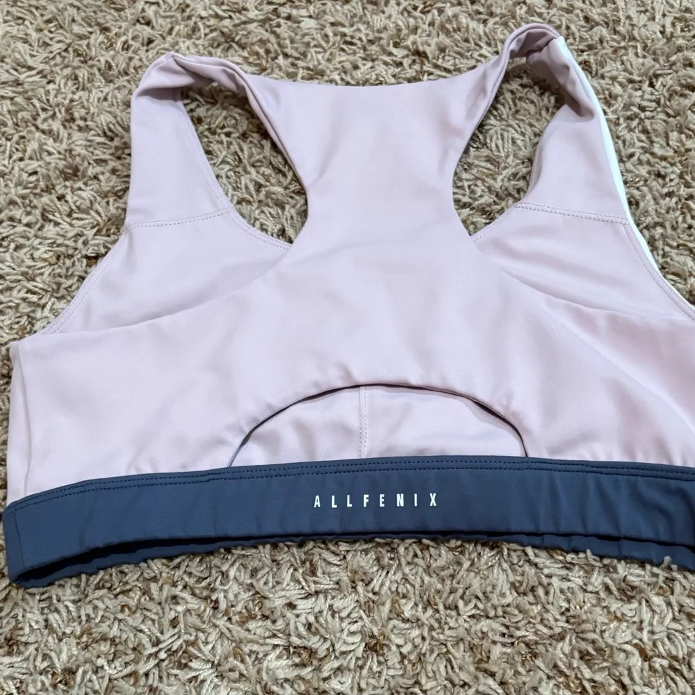 All Fenix Three Stone Racerback Sports Bra size Large - Picture 2 of 5